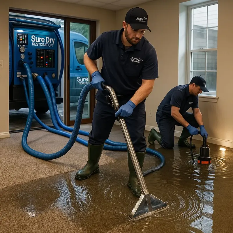 Water Extraction and Removal process in Milpitas, CA